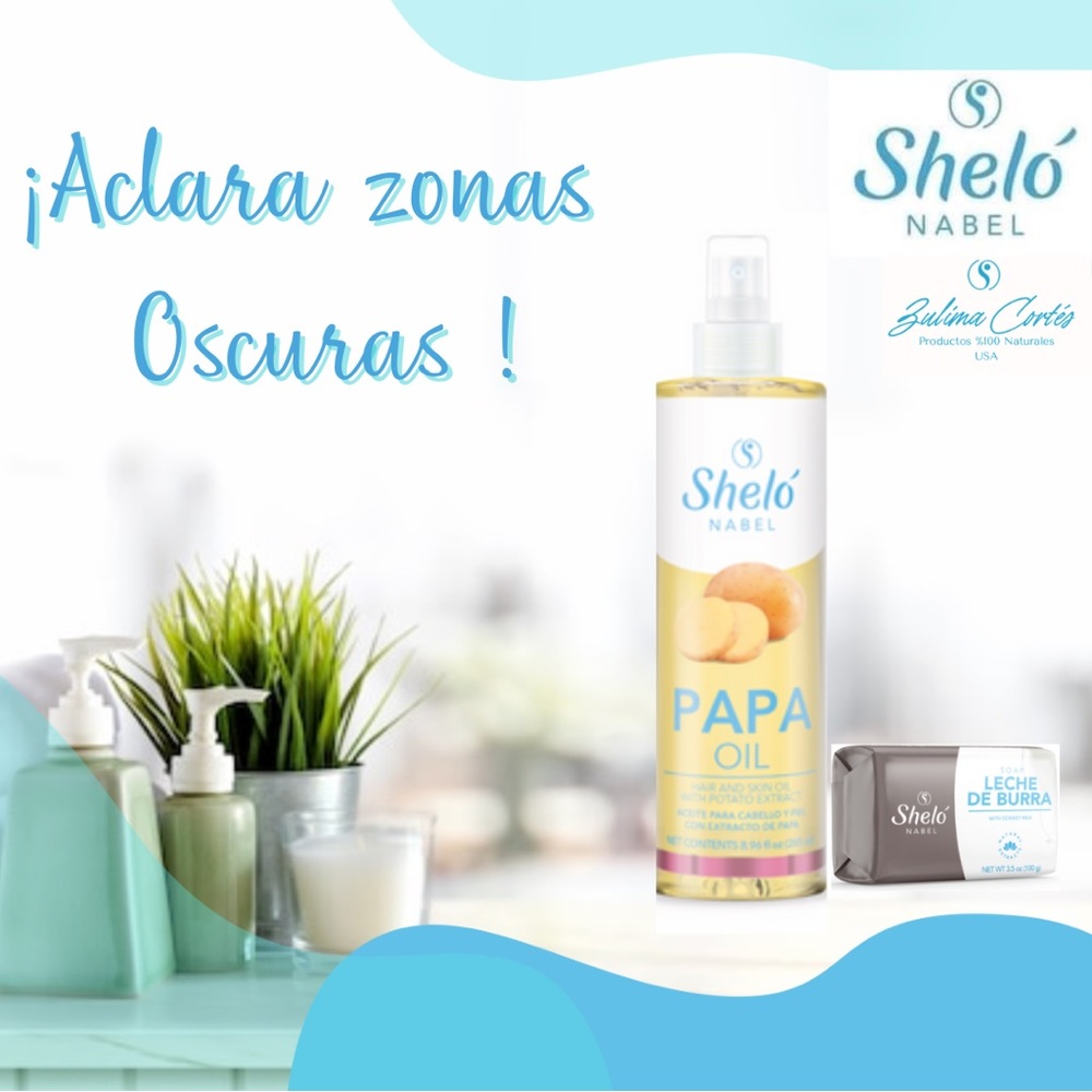 SHELÓ NABEL | KIT ACLARANTE | ACLARA ZONAS OSCURAS